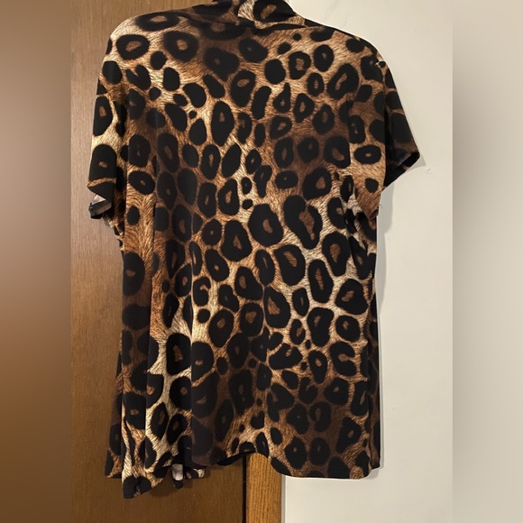 Liz McCoy leopard woman’s tunic - Picture 2 of 4